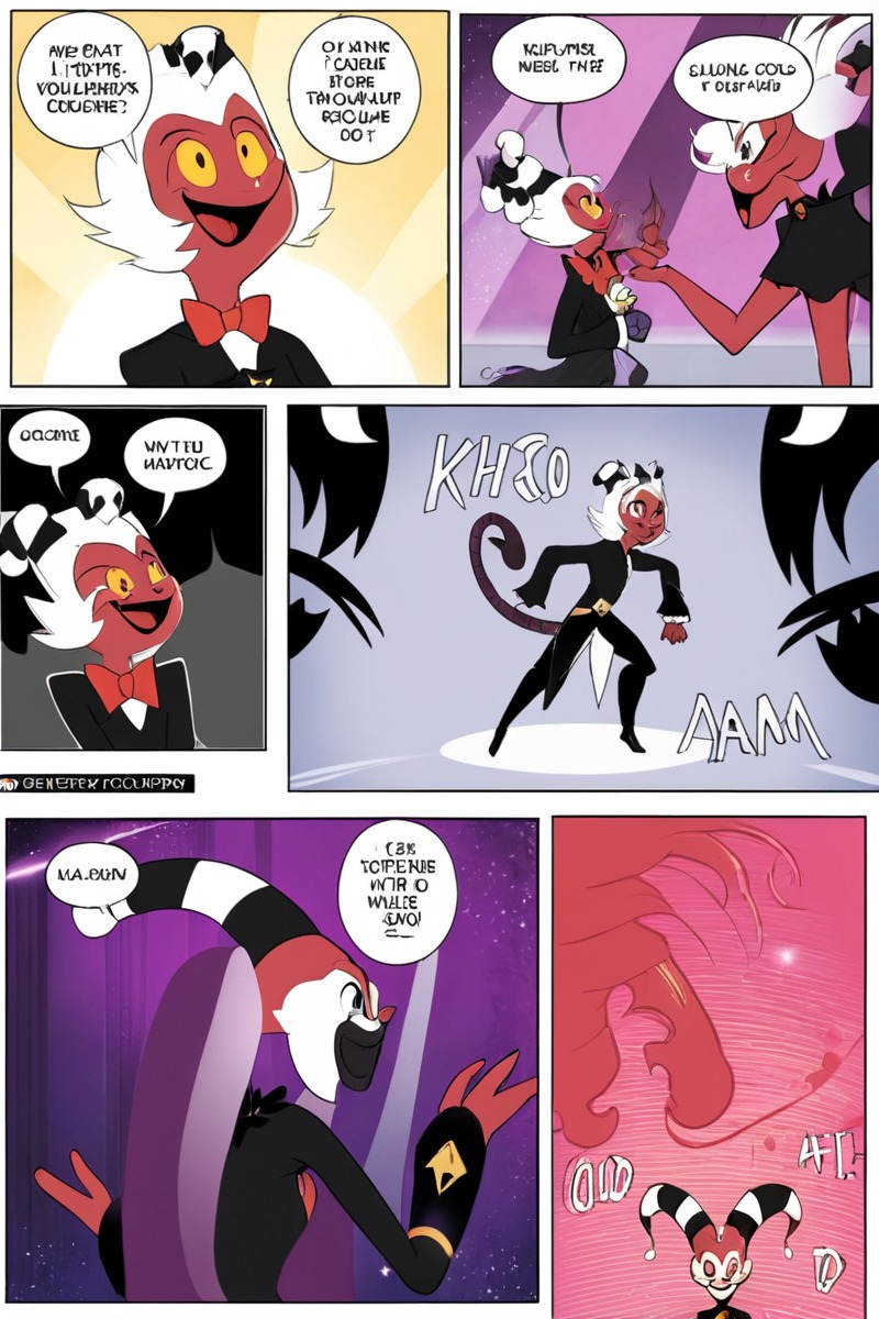 hazbinhotel, comic, webcomic, demongirl