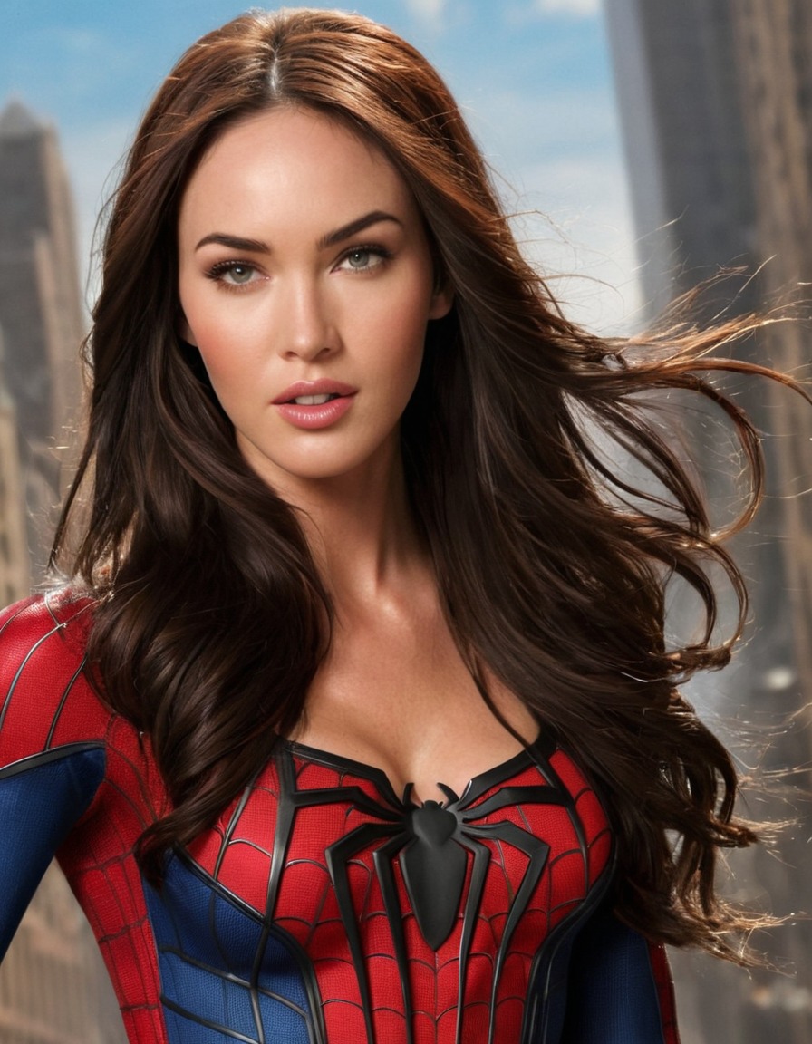 megan fox, spiderman, marvel, superhero, actress