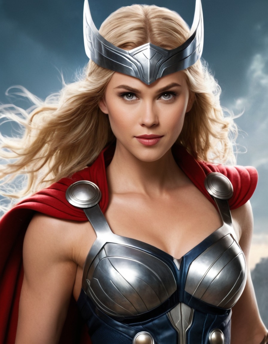 thor, gender transformation, marvel, superhero, female protagonist, asgardian, norse mythology