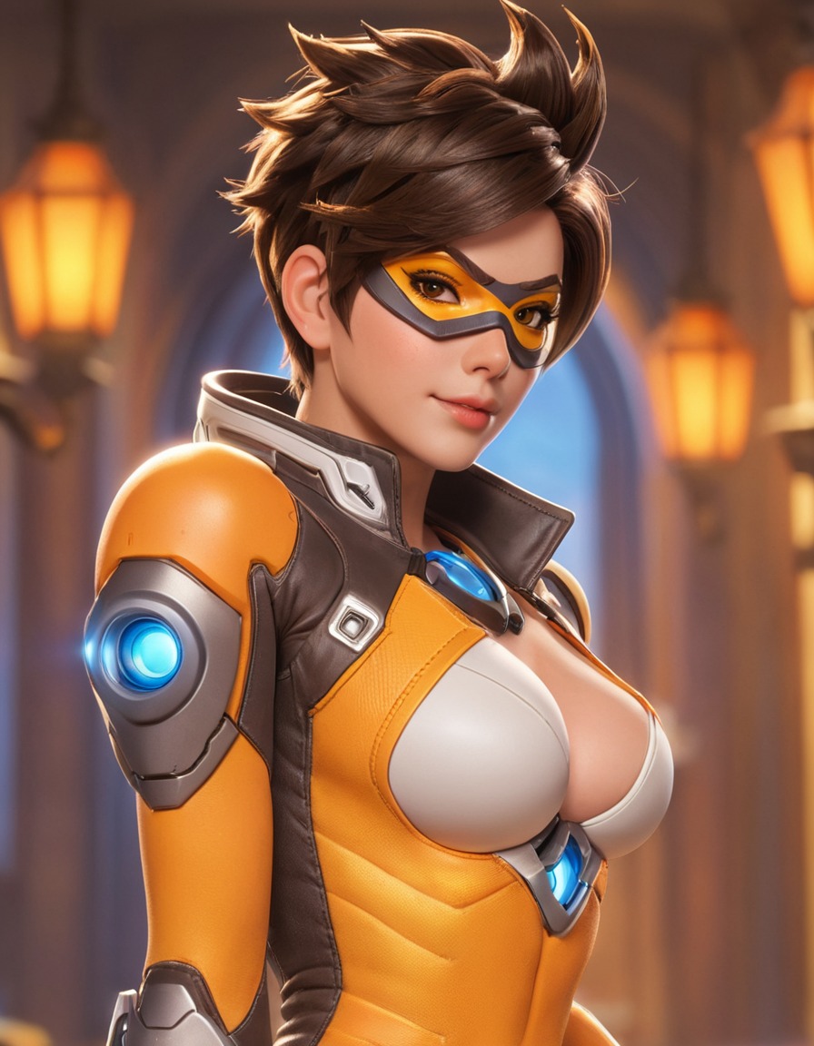 tracer (overwatch), overwatch, first-person shooter, gaming, video games, time travel, fast-paced