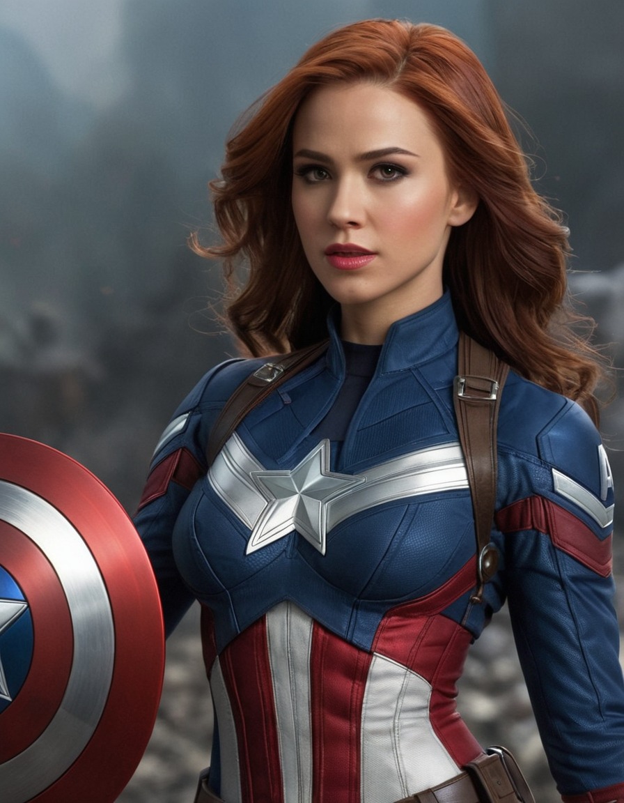 captain america, female superhero, marvel comics, avengers, superheroine, gender-bending, gender diversity