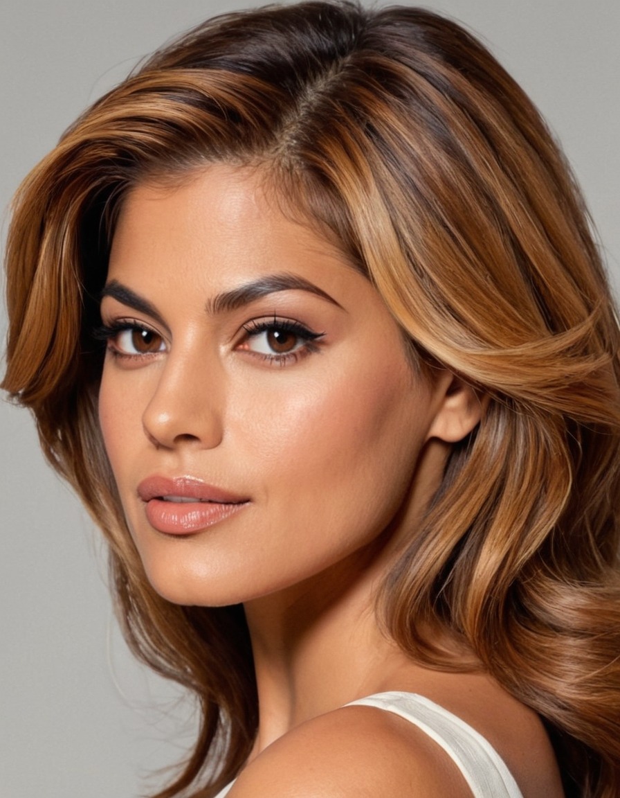 eva mendes, portrait painting, celebrity, actress, artist, fashion icon