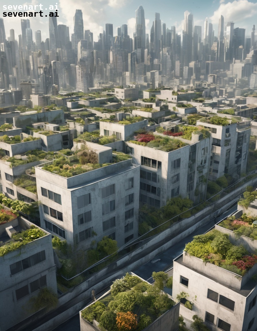 cityscape, urban development, skyline, rooftop garden, modern architecture, modern city, city