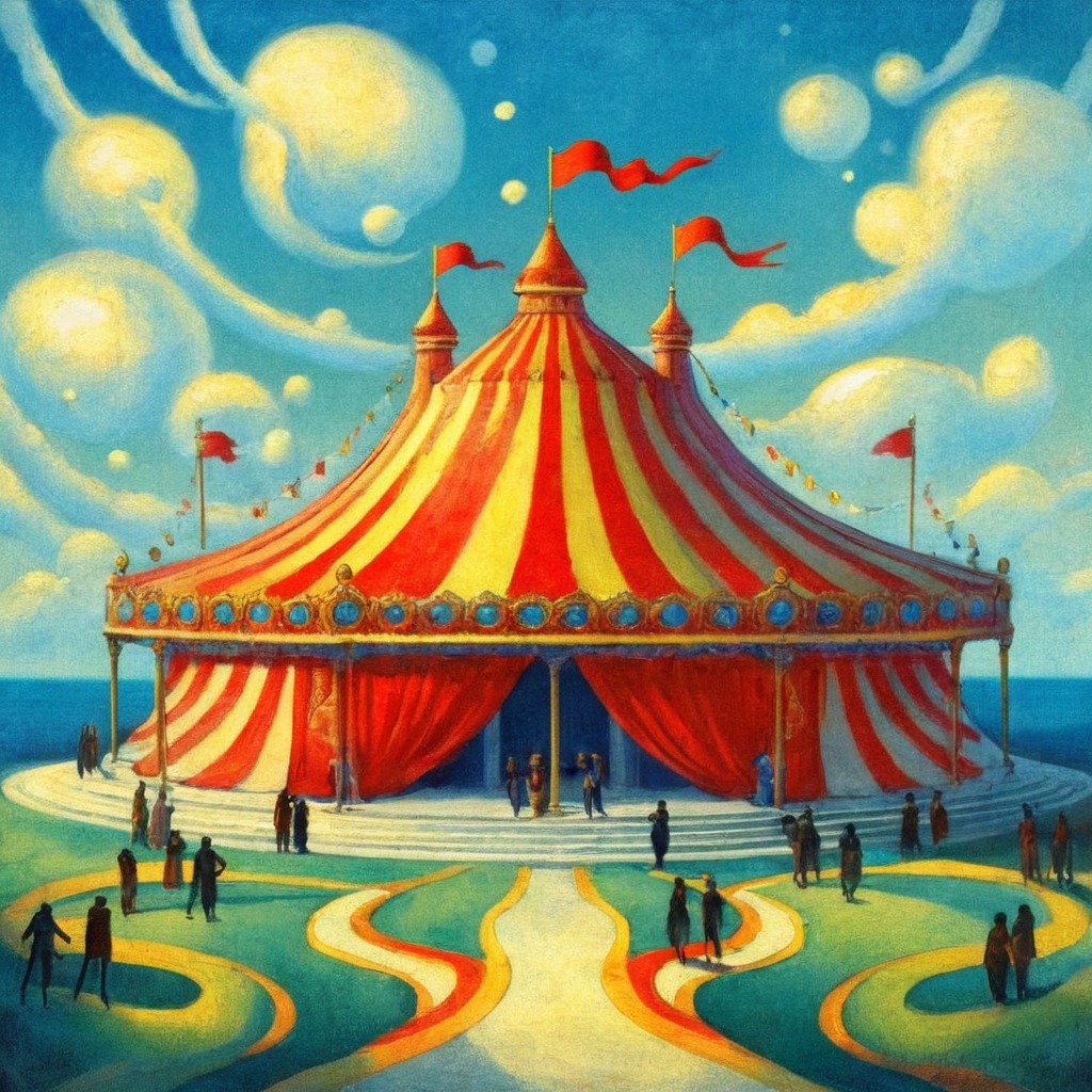 digitalart, circus