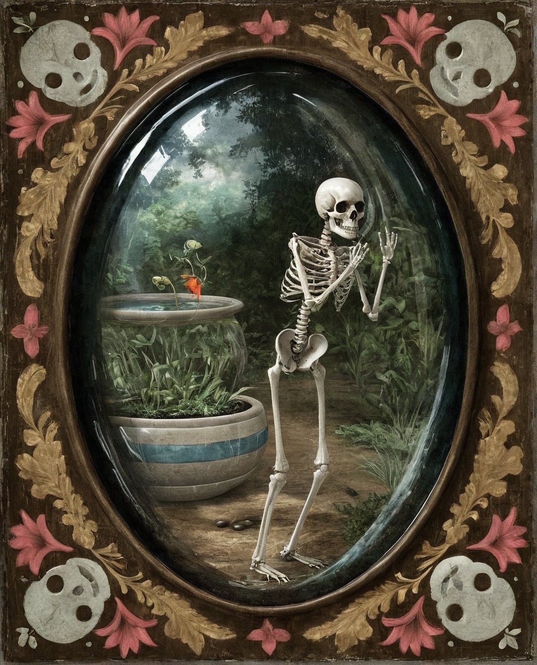 jason limon, art, paintings, skulls, skull, skeletons, memento mori, memories, feelings, artworks, artwork