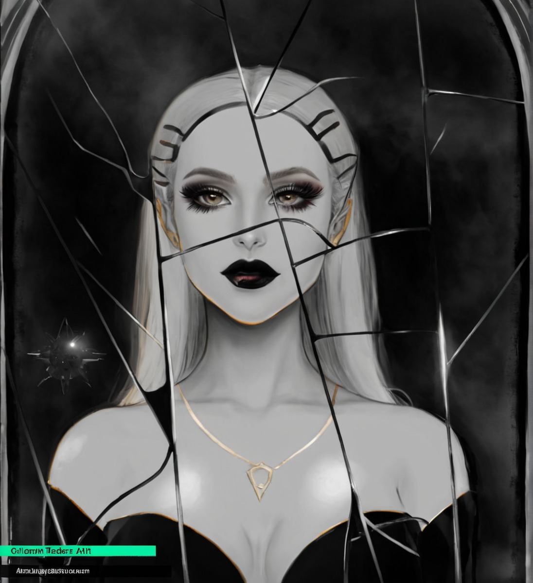 digitalart, fanart, portrait, videogamefanart, originalcharacter, digitalpainting, superstition, dailychallenge