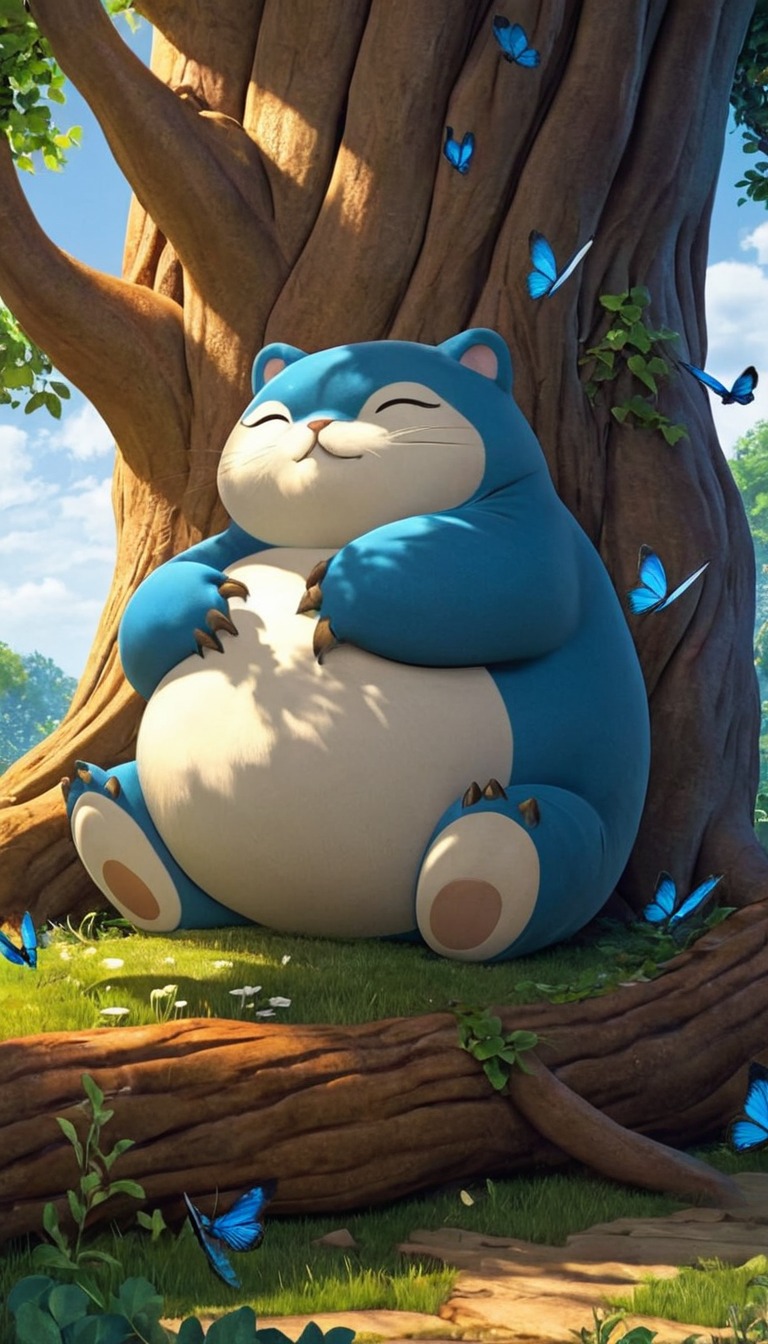 fanart, digitalart, anime, cartoon, pokemon, videogamefanart, digitalpainting, snorlax