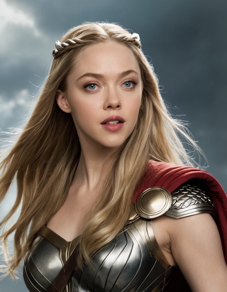 amanda seyfried, thor, marvel, marvel cinematic universe, actress, superhero, fantasy