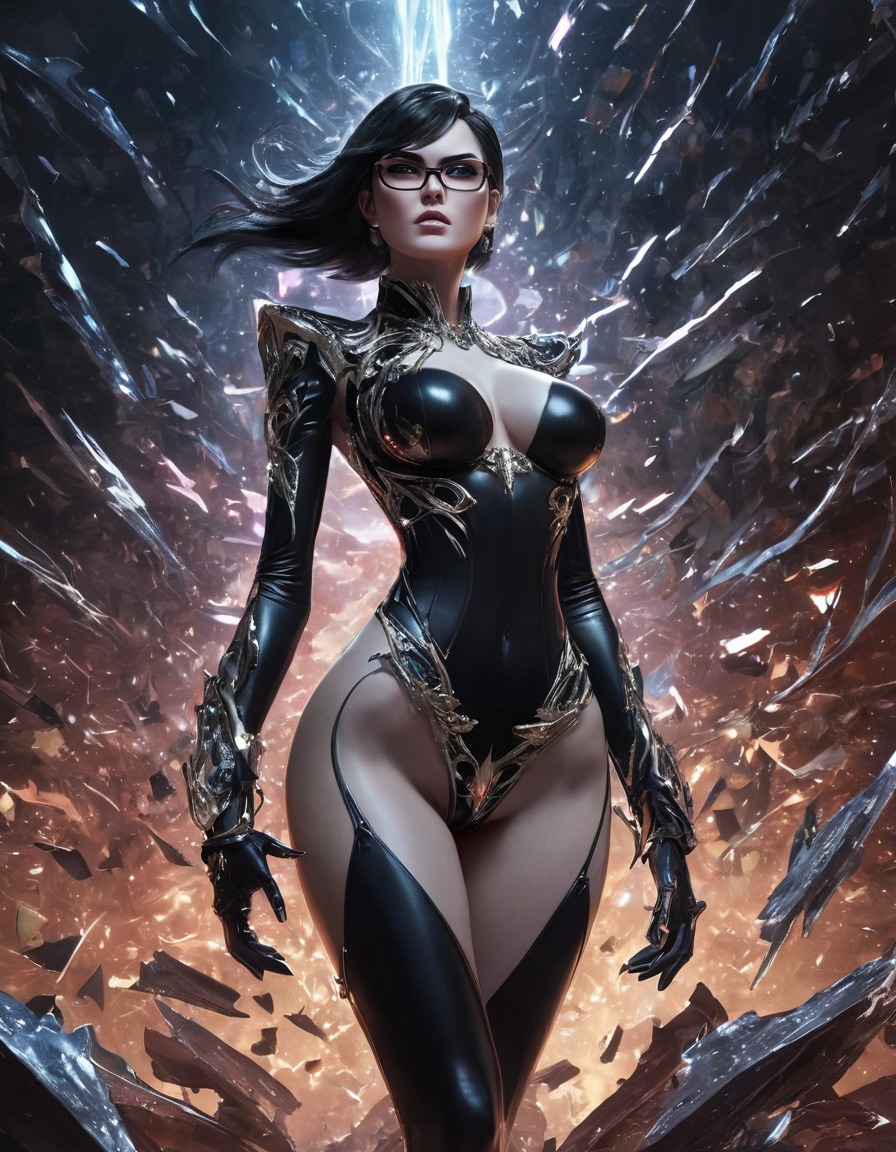 fantasy, video game, bayonetta, action, magic, dark fantasy, games, dark