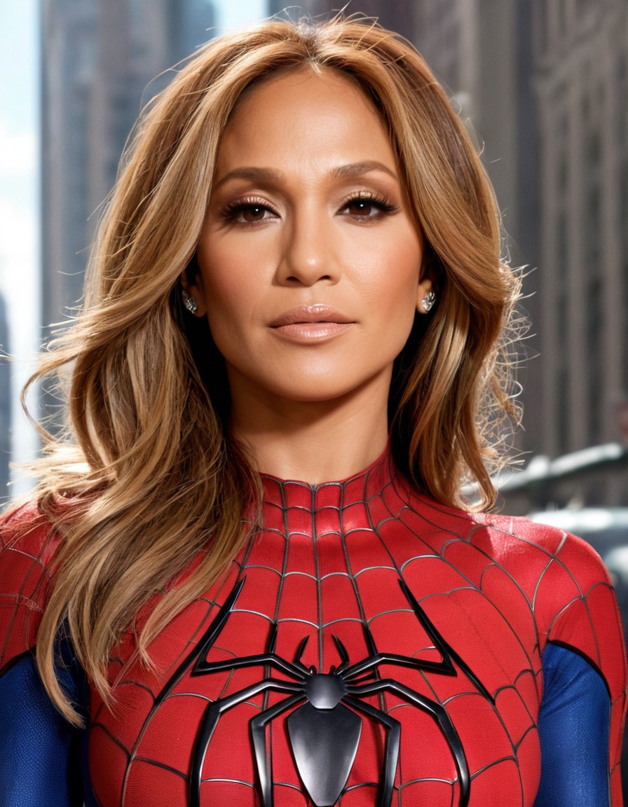 jennifer lopez, spiderman, celebrity, marvel, superhero, entertainment