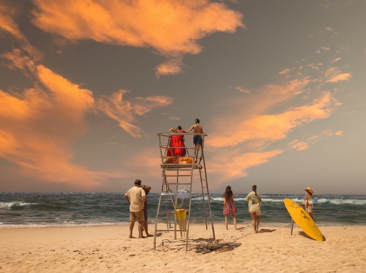 photography, beach, sky, sea, reflection