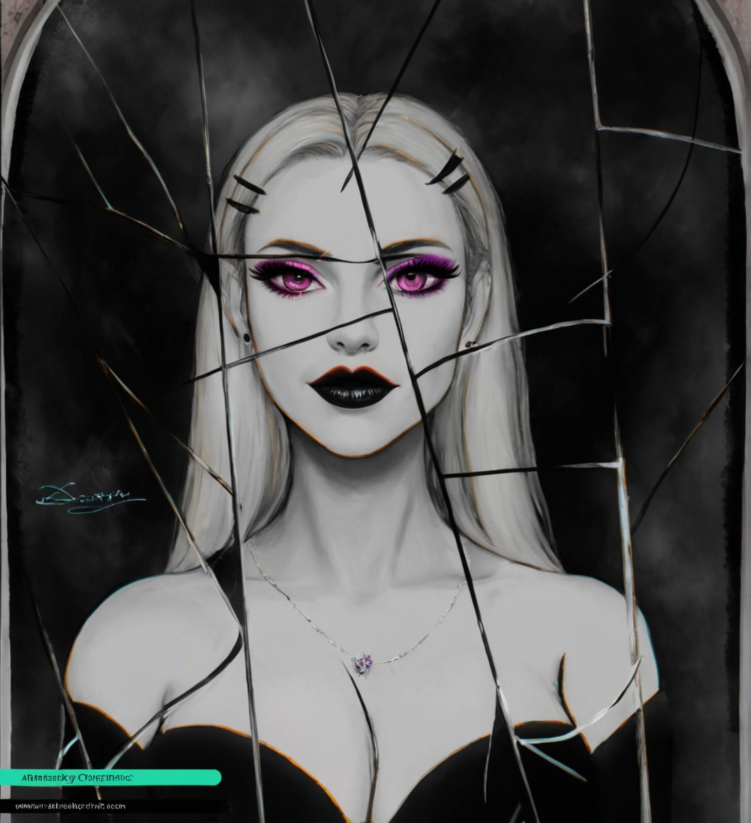 digitalart, fanart, portrait, videogamefanart, originalcharacter, digitalpainting, superstition, dailychallenge