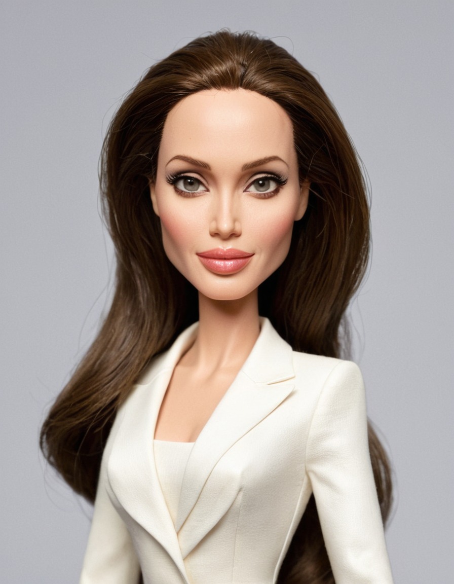 angelina jolie, toy, celebrity, famous actress, hollywood, pop culture