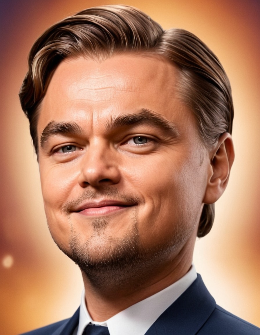 leonardo dicaprio, actor, caricature, comedy, humor, celebrity, art