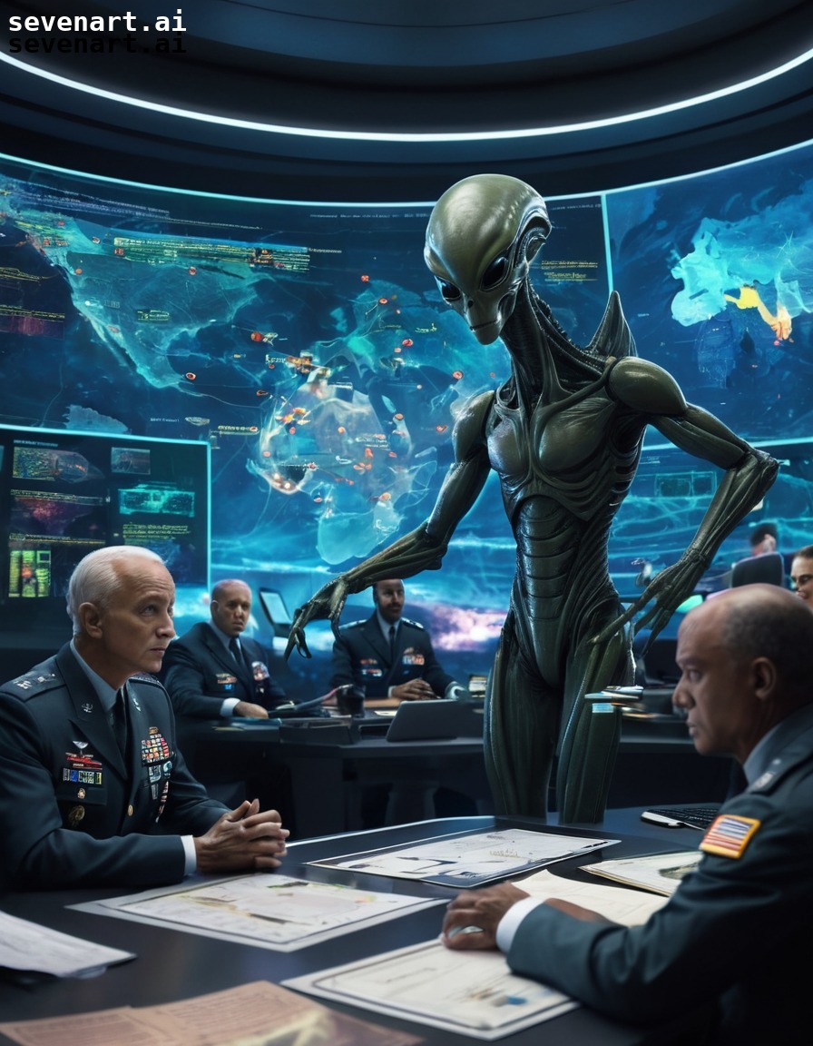 alien, commander, war room, holographic displays, strategy, aliens, three body problem, trisolaran