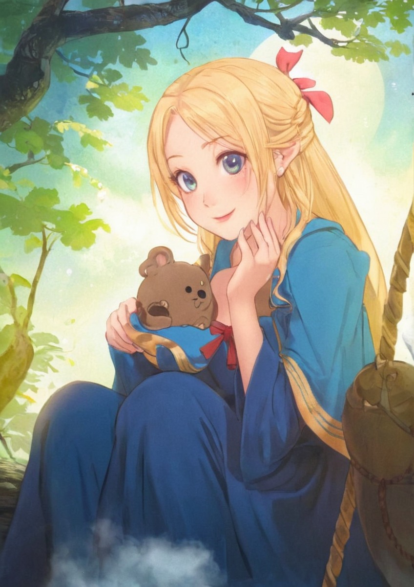 marcille donato, delicious in dungeon, dungeon meshi, kawaii, anime