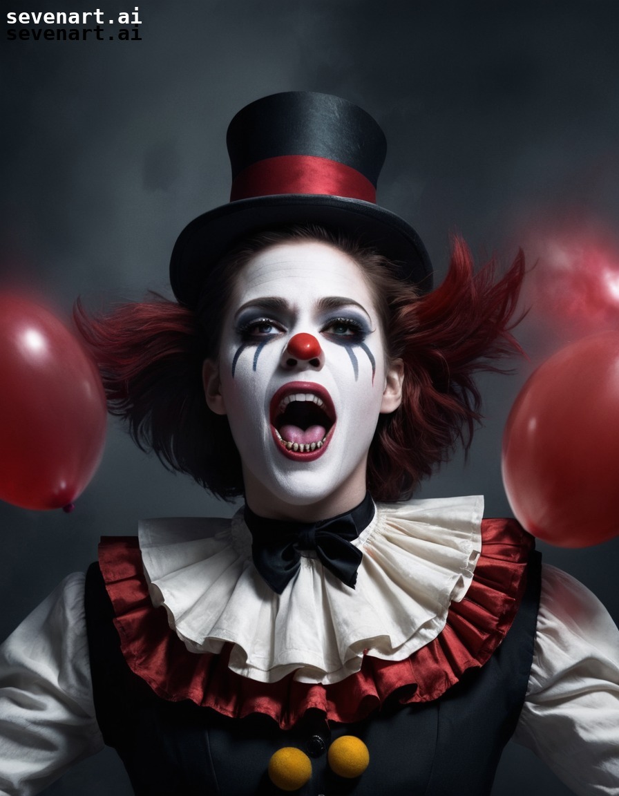 celebrity, kristen stewart, clown, juggling, vampire, actress, movies, movie stars