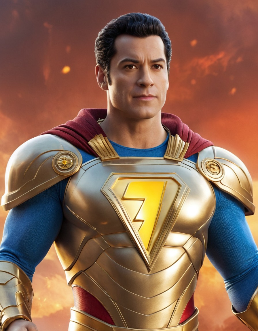 shazam, robot, technology, ai, superhero, fictional character