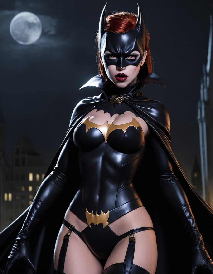 vampire, batgirl (dc comics), supernatural, gotham city, barbara gordon, dc comics, comic books