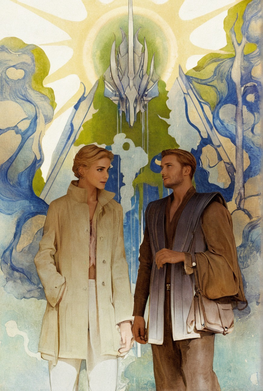 star wars, star wars prequels, star wars fanart, anakin skywalker, obiwan kenobi, illustration