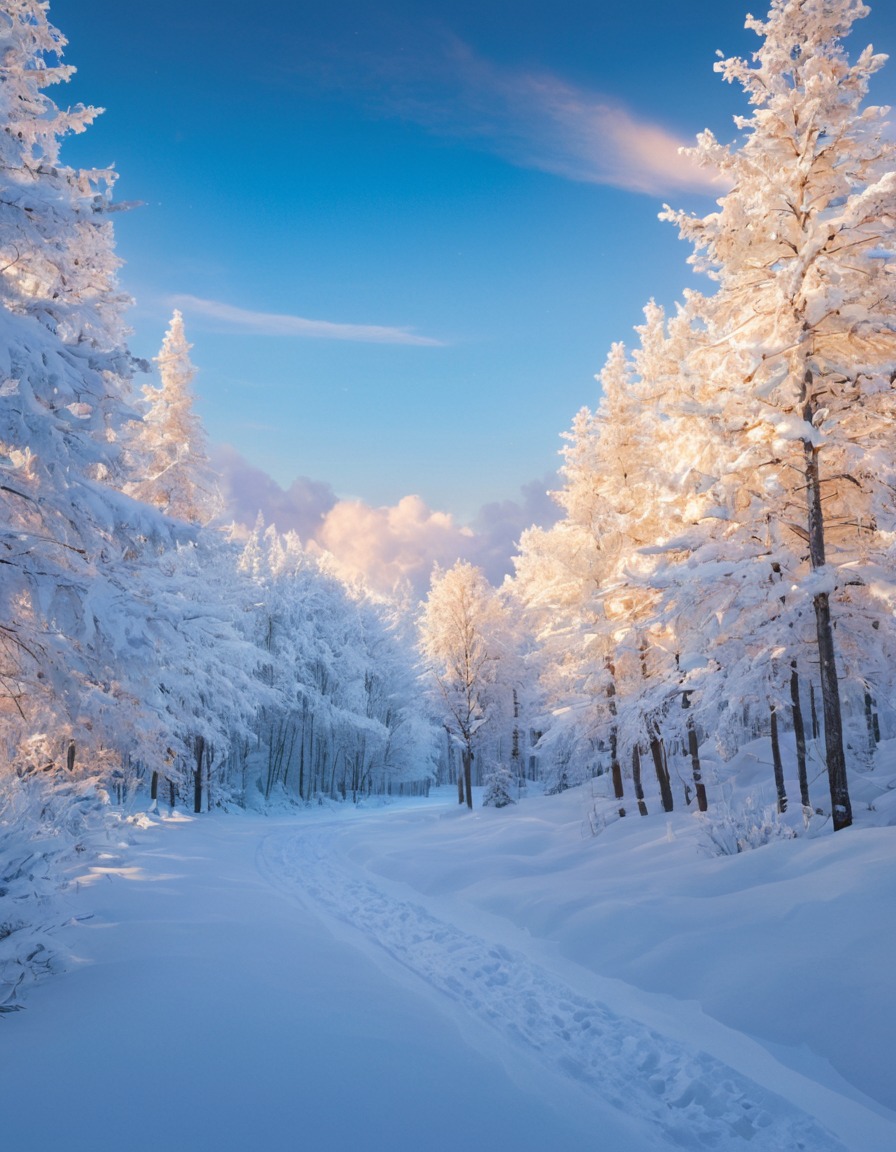 nature, snow, beauty, winter, landscape, scenery, winter wonderland