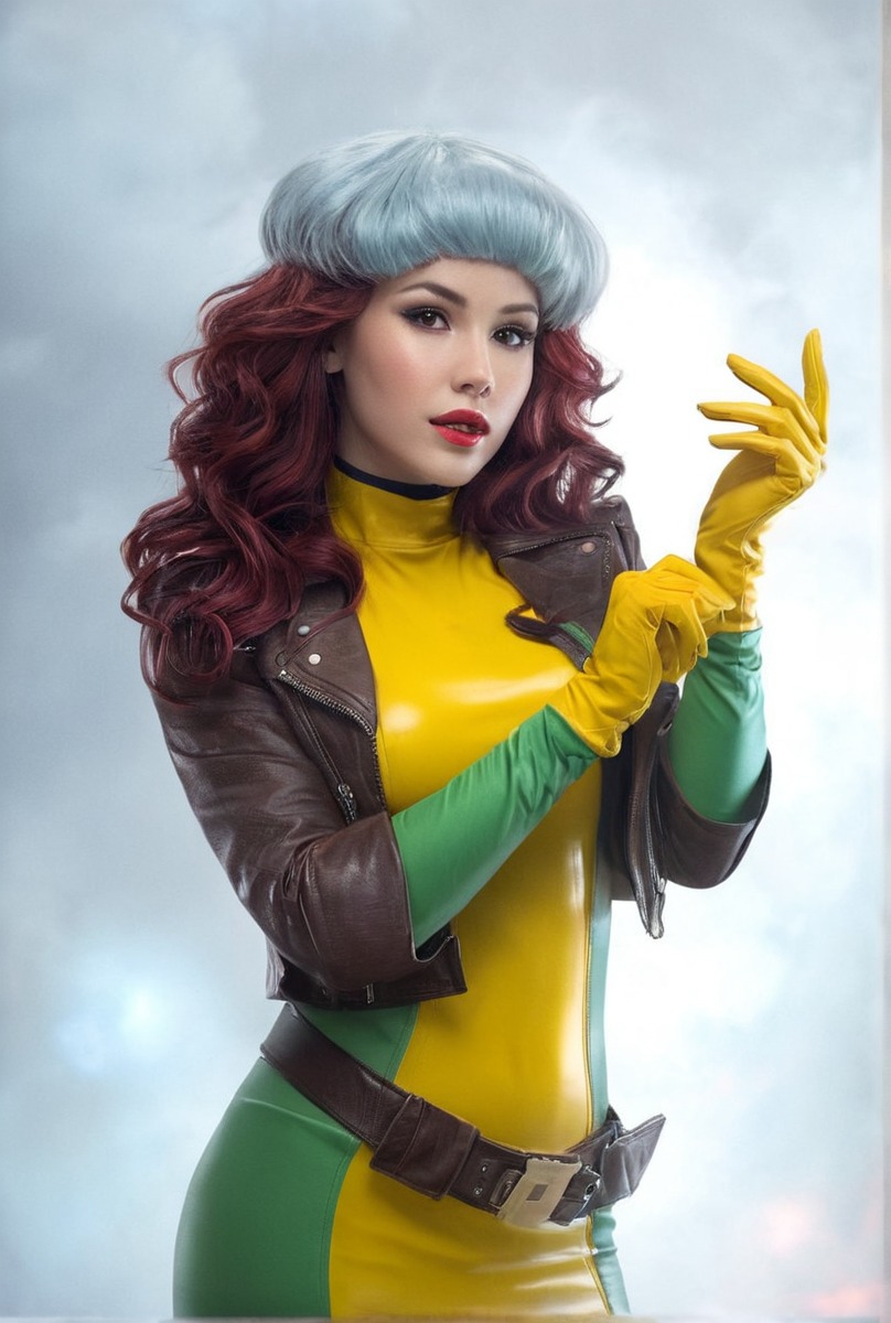 cosplay, xmen, photography, digitalart, portrait, rouge, xmenmarvel, cosplaycostume, cosplayphotography, rouge_fanart, ゴムの日