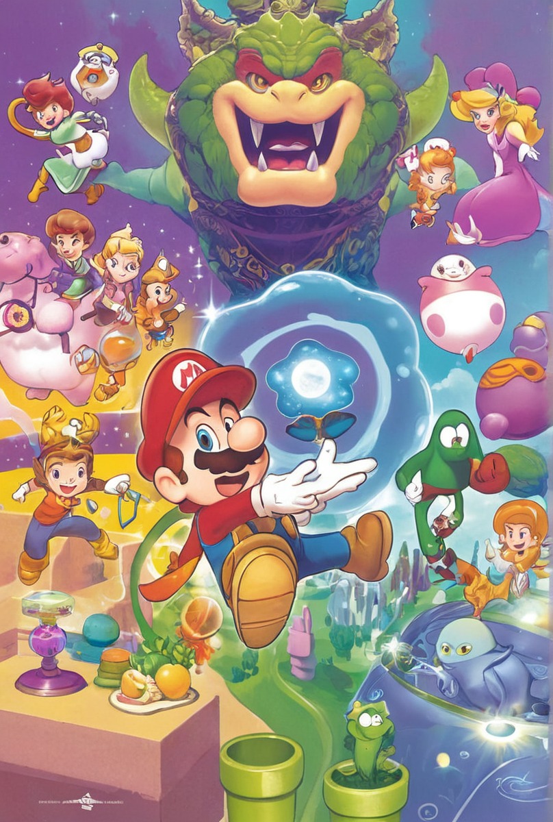 bowser, fanart, luigi, mario, nintendo, princessdaisy, princesspeach, toad, yoshi, nintendoswitch, supermariobroswonder, supermariowonder