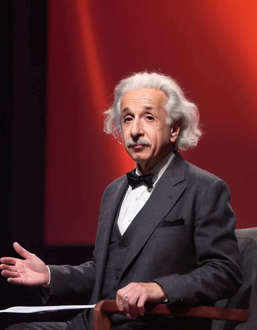 albert einstein, ted talk, technology, future, speaker