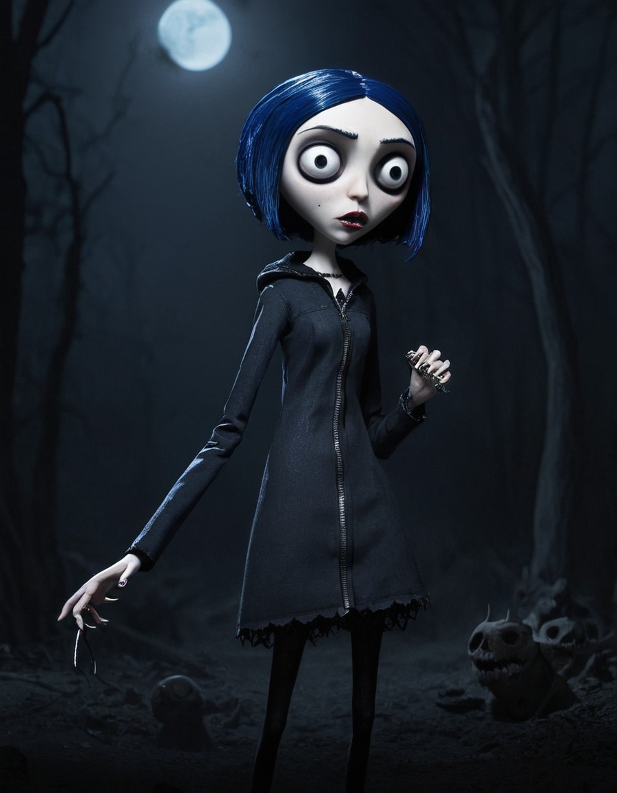 vampire, coraline jones, coraline, fictional character, dark fantasy, supernatural, transformation