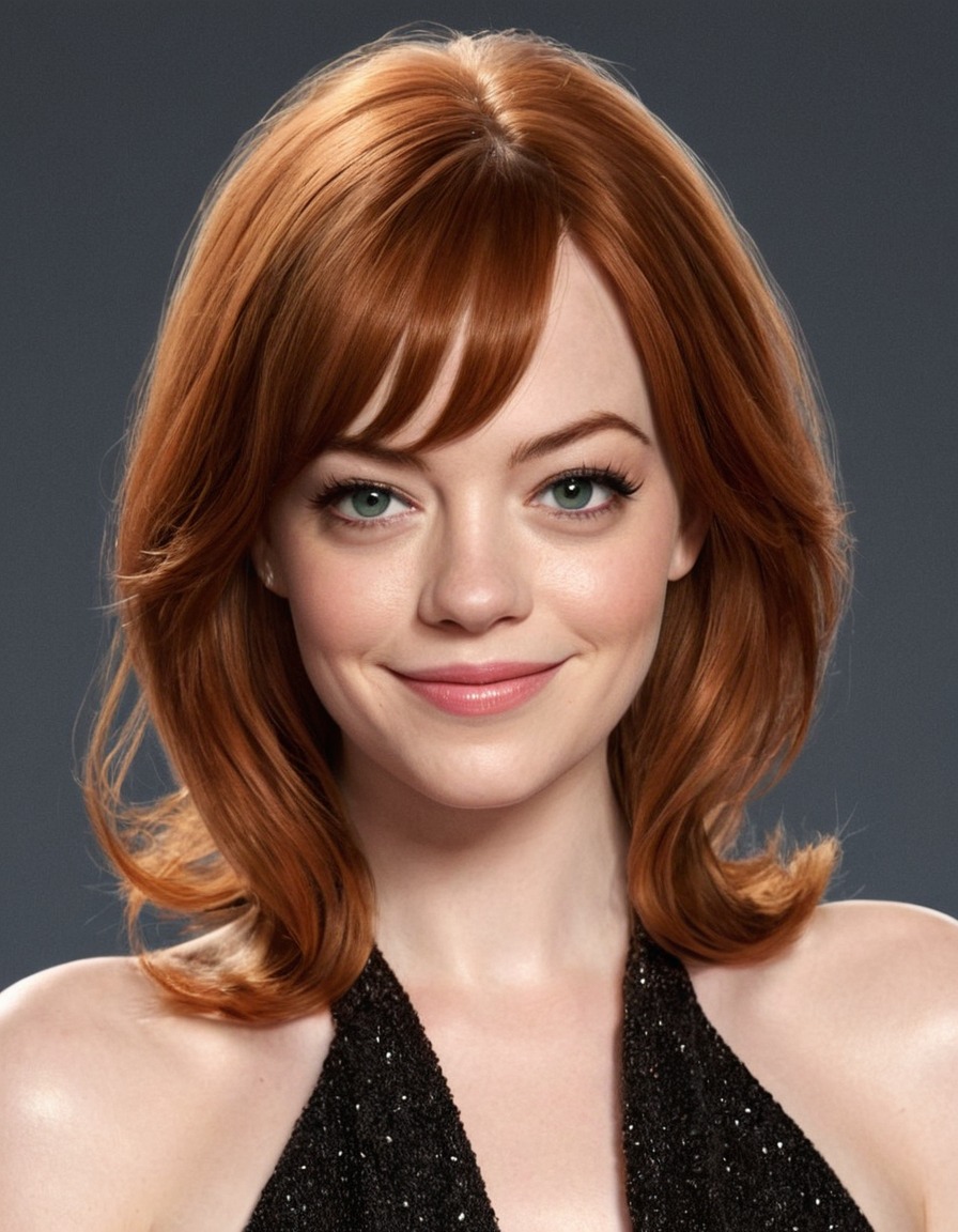 fun, emma stone, caricature, comedy, humor, actress