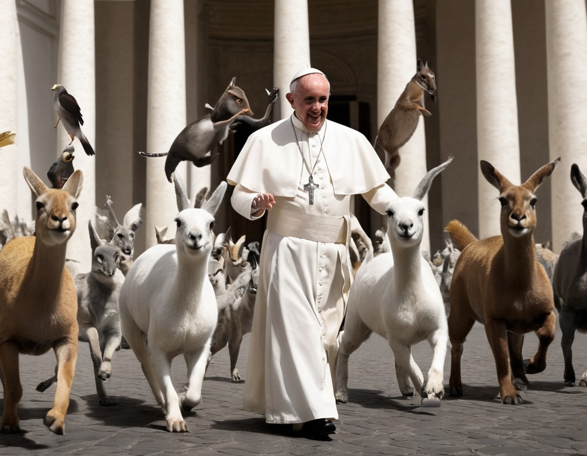 religious, celebration, unity, animals, leadership, pope francis, vatican