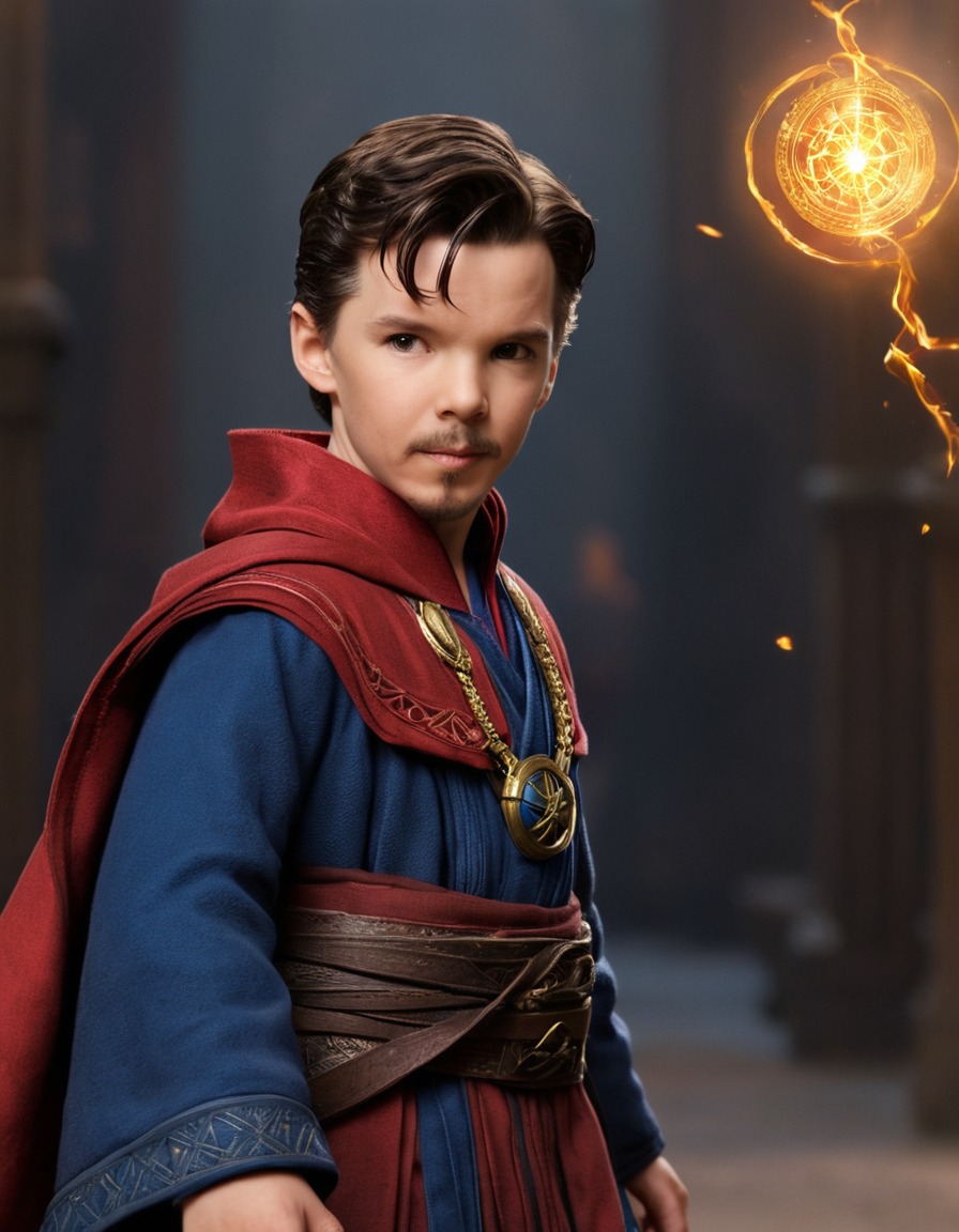 doctor strange, childhood, marvel, superhero, sorcerer, stephen strange, magic