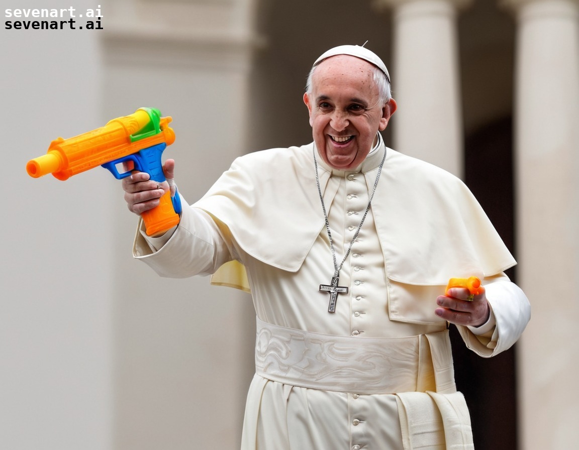 fun, playful, unexpected, summer, humor, pope francis, vatican