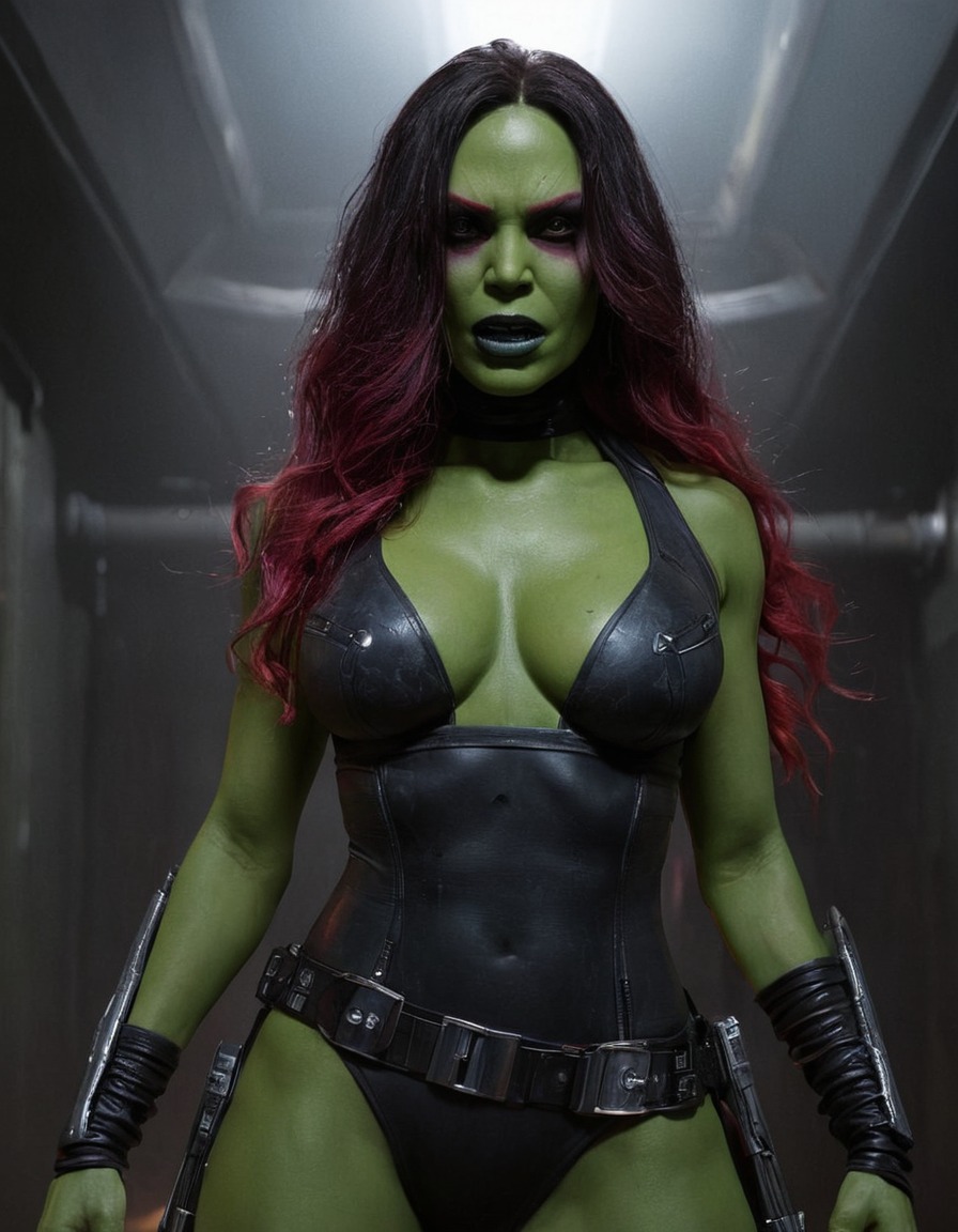 evil gamora, gamora, guardians of the galaxy, superhero, villain, marvel, character