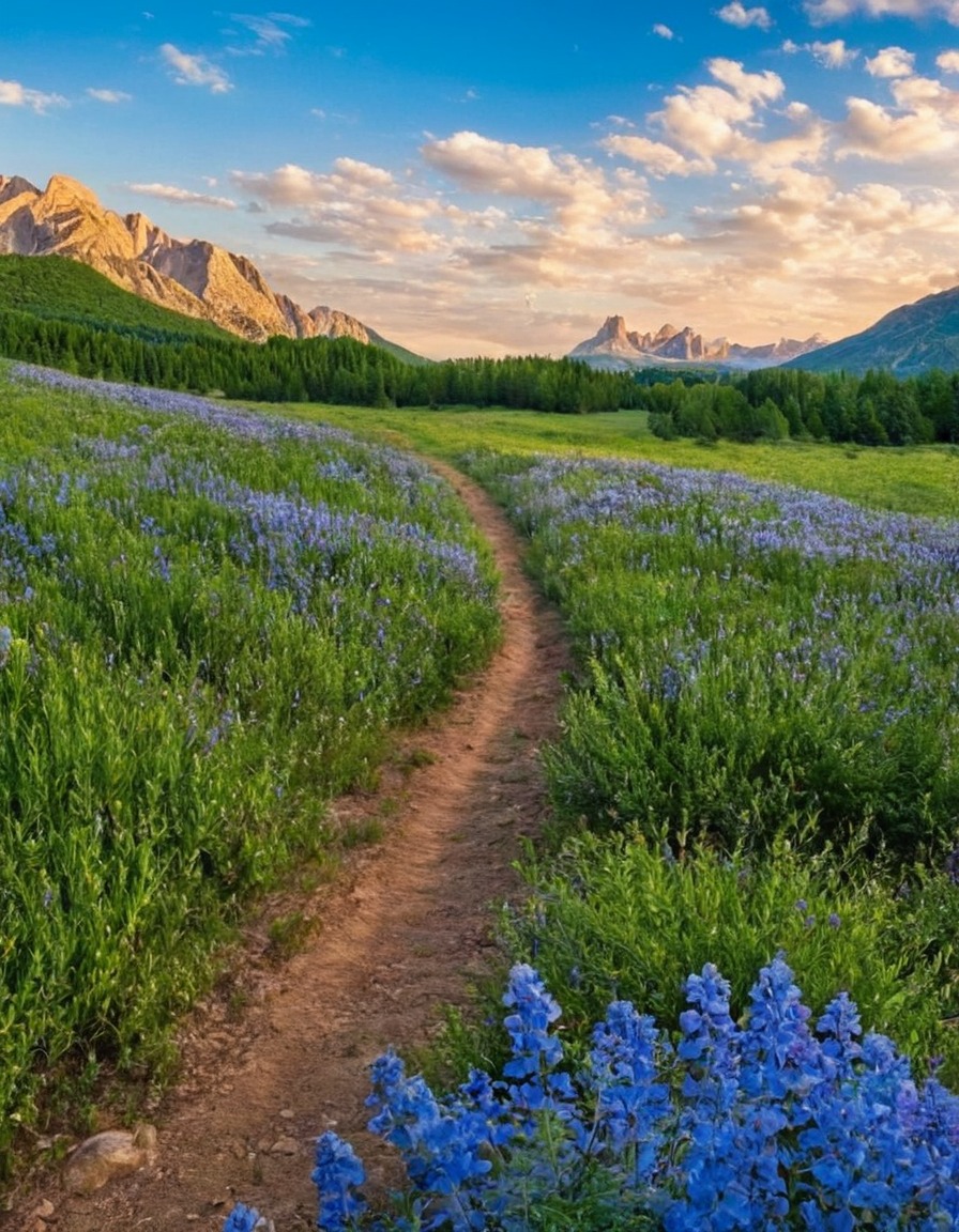 crested butte, gunnison, colorado, usa, nature, mount, landscape, nature aesthetic, flowers, wild flowers