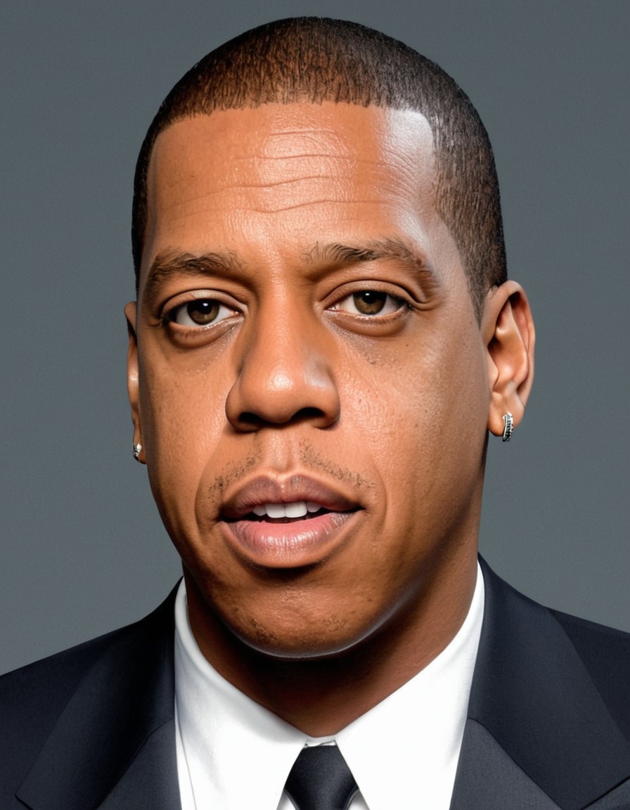 jay-z, portrait, art, rapper, musician