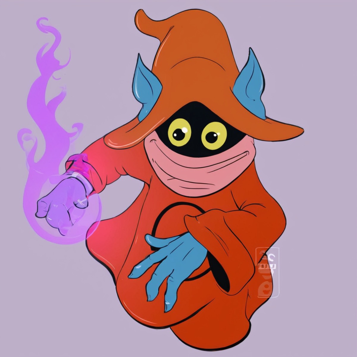 digitalart, fanart, cartoon, cartoonart, clipstudiopaint, digitalartist, orko