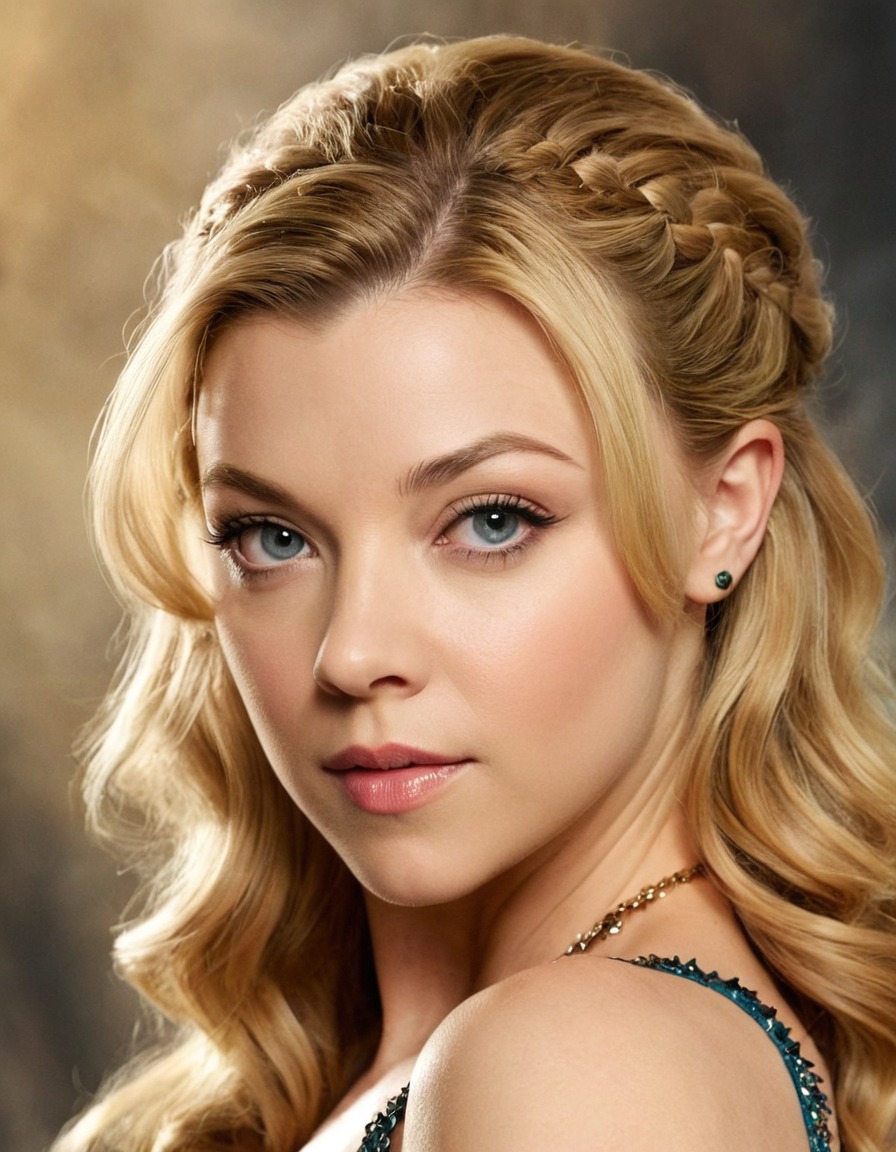 natalie dormer, actor, mesmerizing beauty, award-winning, portrait