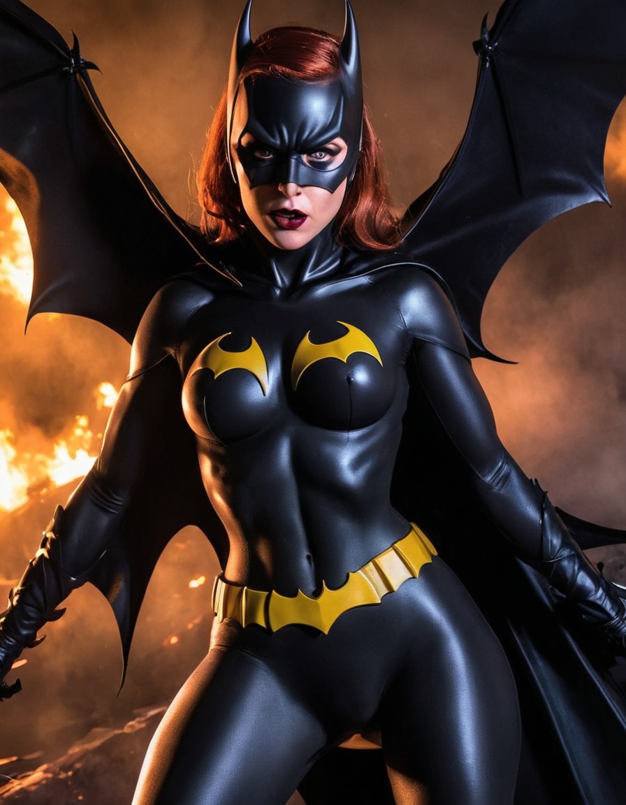 superhero, villain, evil batgirl, dc comics, batgirl, gotham city, anti-hero