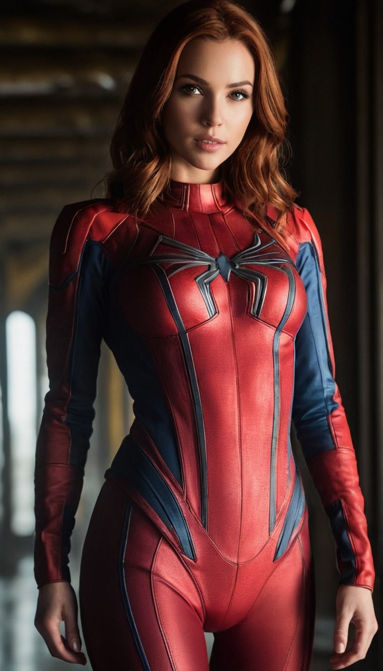 cosplay, spiderman, blackwidow, maryjanewatson, redhairedgirl, redheadgirl, spidermanfanart, frecklesgirl, maryjanecosplay, frecklessexy, maryjanespiderman, spiderverse, spiderverseart