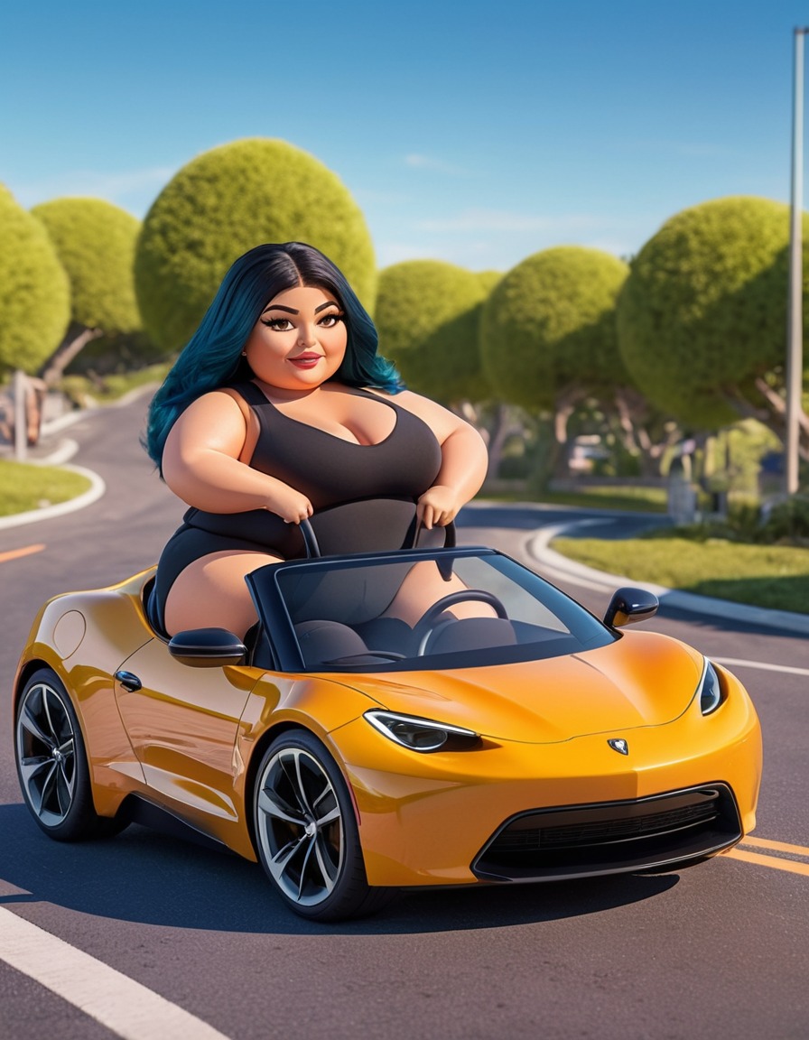 celebrity, kylie jenner, humor, cartoon, fat