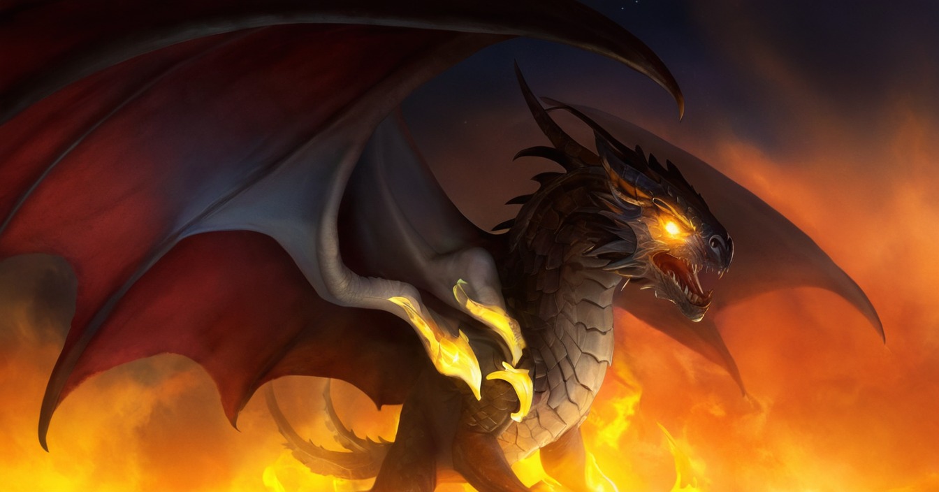 cataclysm, deathwing, destroyer, destruction, dragon, dragons, fanart, fantastic, fantasy, warcraft, world, worldofwarcraft, wow, fire