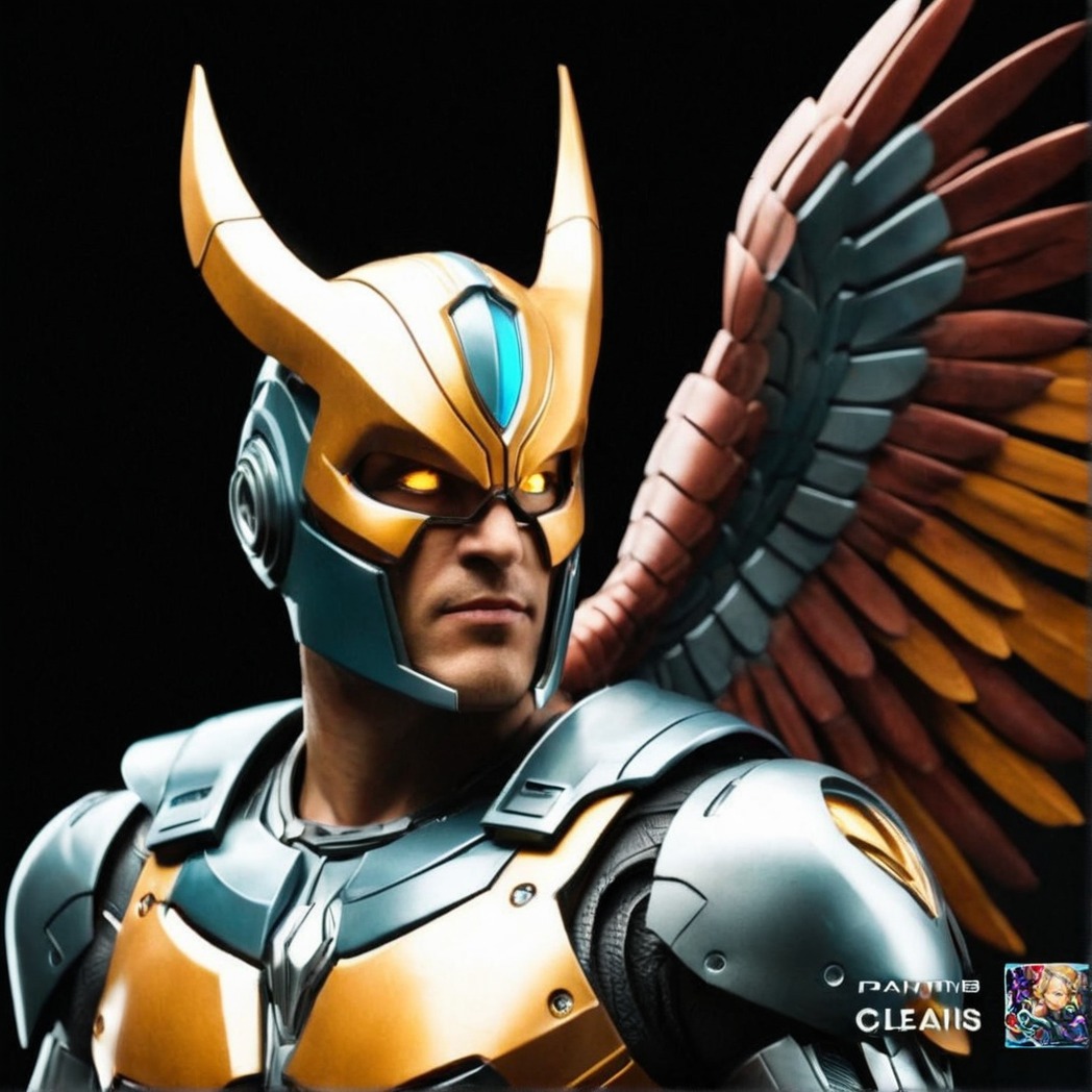 hawkman, robotization, transformation