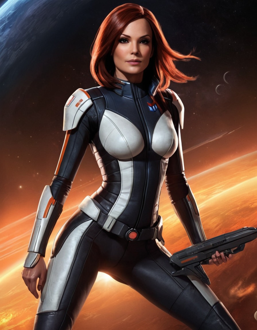 miranda lawson, mass effect, video games, biotic abilities, alliance officer, action, sci-fi