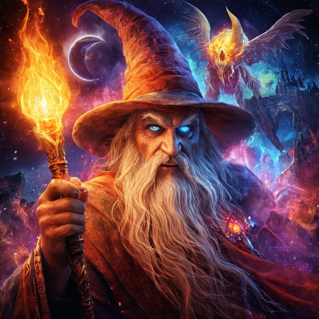 magic, fantasyart, mage, spiritual, digitalart, epic, mythical, god, portrait, fantasycharacter, witch, mythology, lightmagic