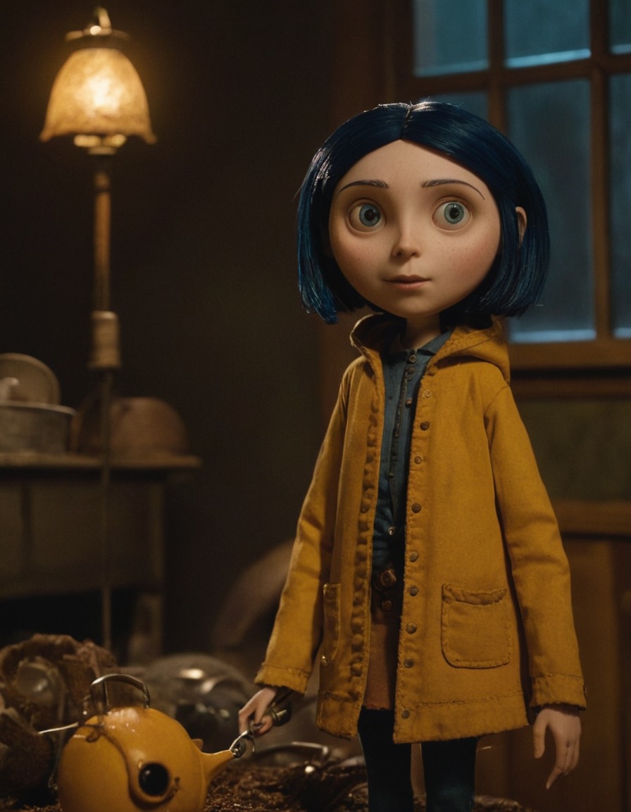 coraline jones, coraline, character transformation, strong female character, film adaptation, fantasy world, beauty redefined