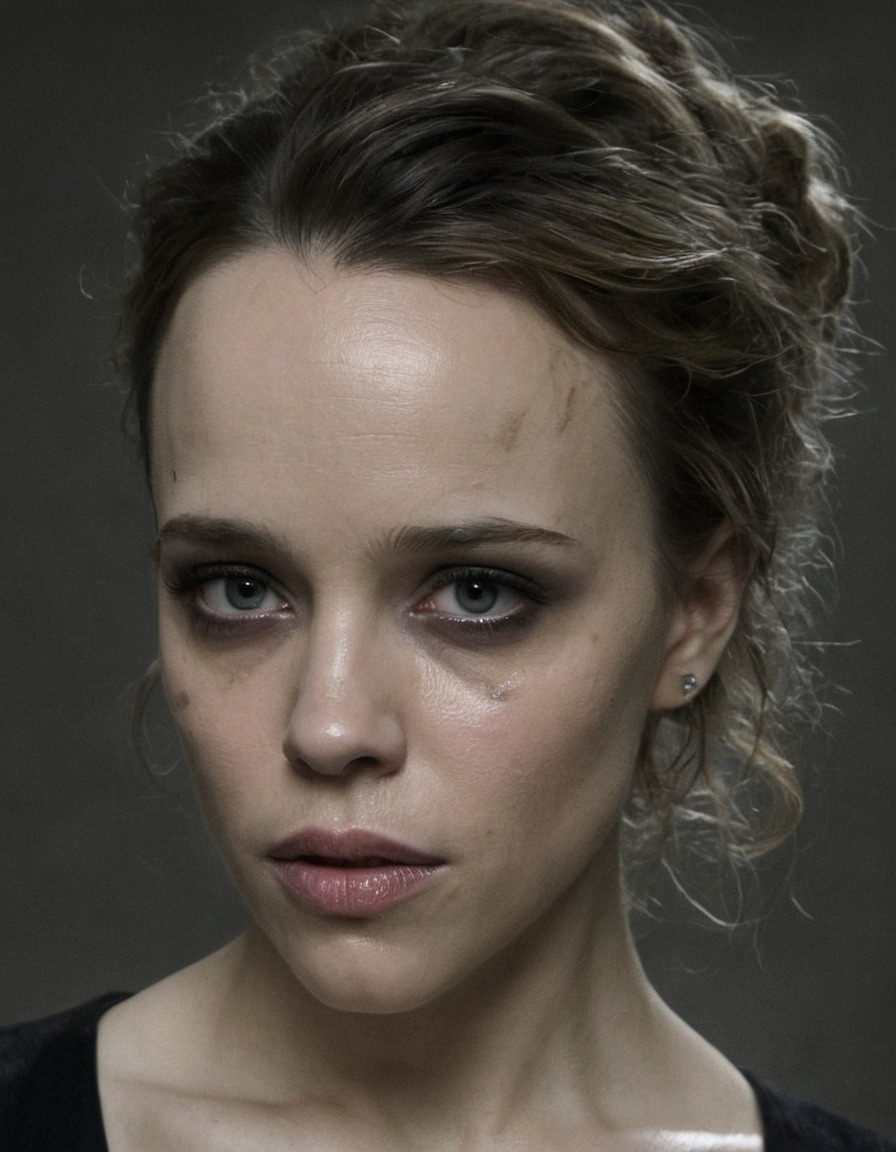 rachel mcadams, celebrity, actress, horror, pale, decaying, zombie, celebrities