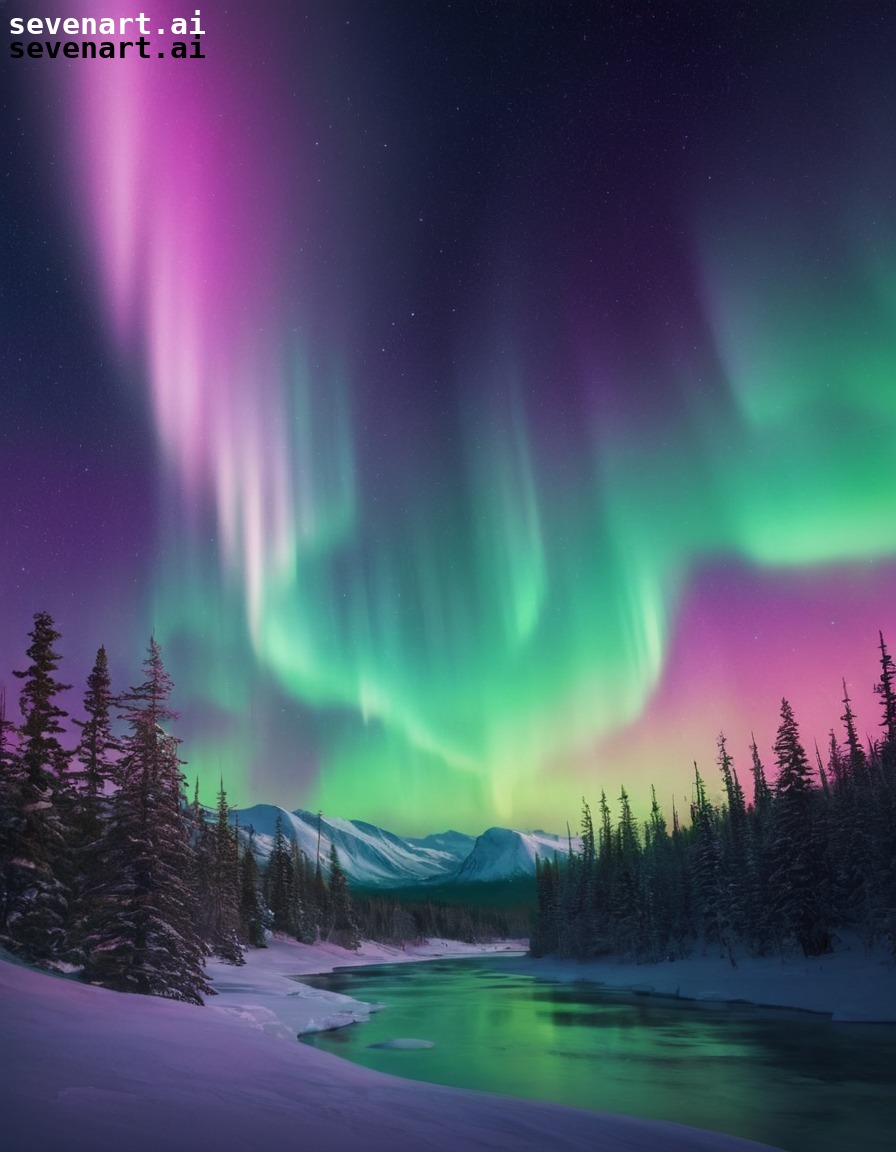 northern lights, aurora borealis, sky, nature, mesmerizing