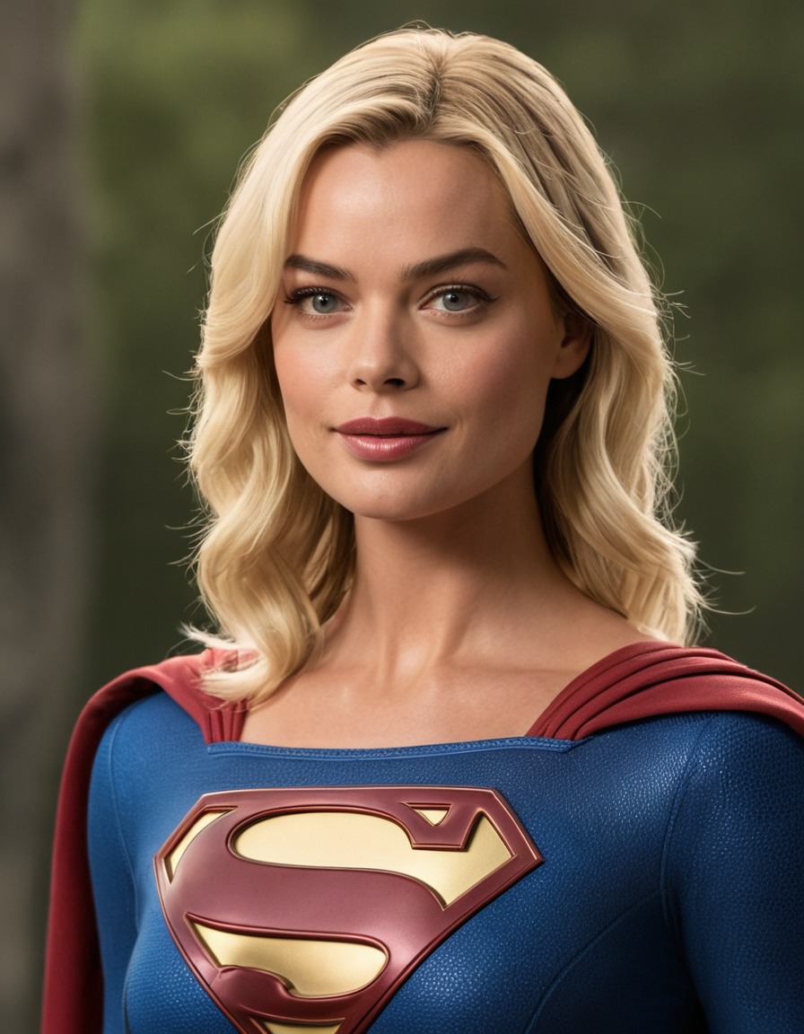 margot robbie, supergirl, actress, celebrity, dc comics, superhero, adaptation