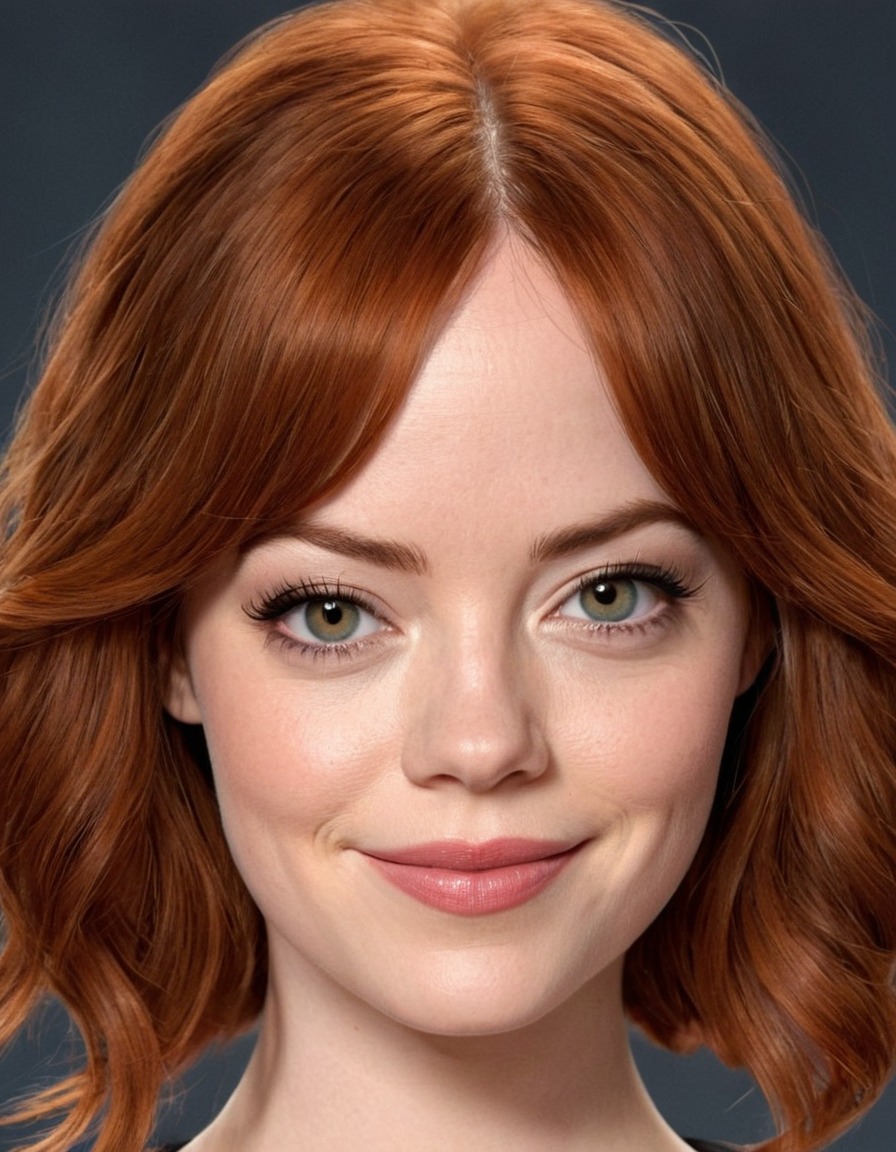 emma stone, funny, caricature, actress, comedy, humor